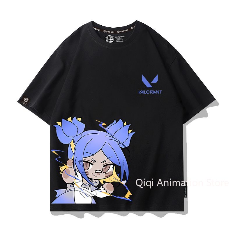 Women'S Accessories Clothing - Koszulka VALORANT Anime Jett Omen Clove