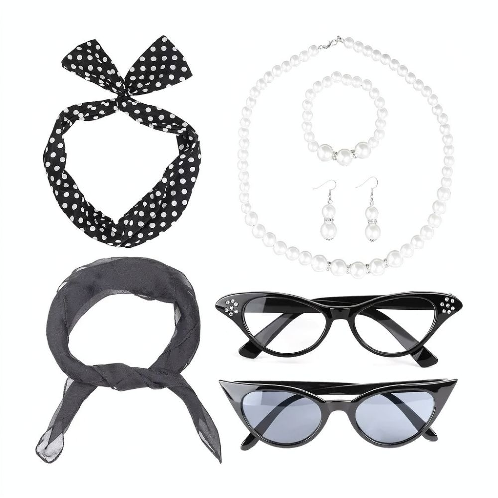 Zestaw akcesoriów w stylu retr – Women'S Accessories In The 1950S recenzja i cena
