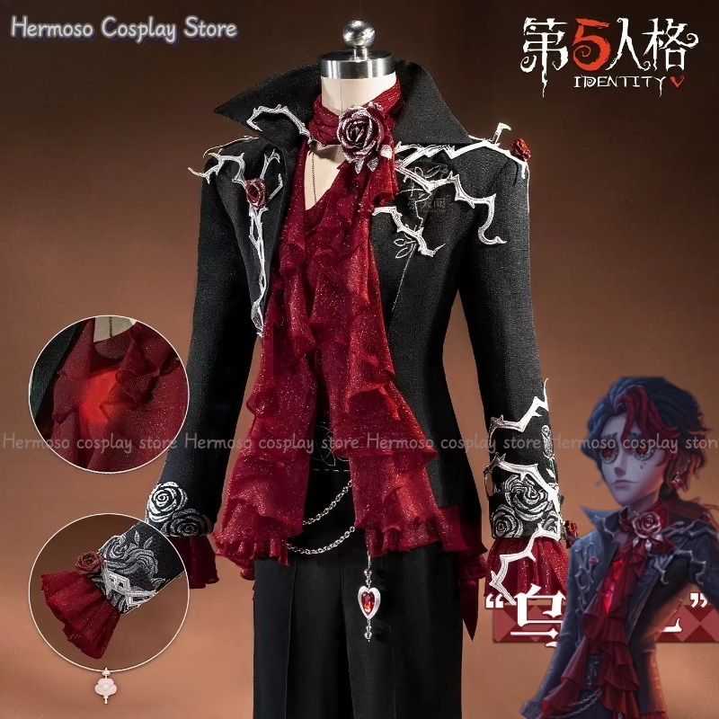 Kostium cosplay Identity V Com – Women'S Red Accessories recenzja i cena