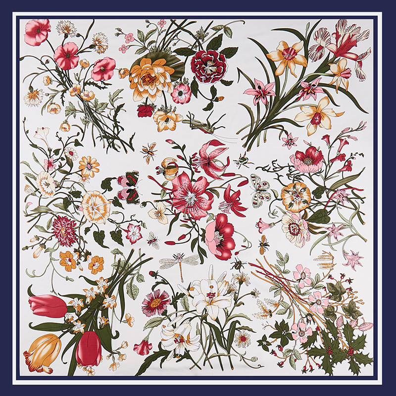 POBING Twill jedwabny szalik k – Silk Scarf Square recenzja i cena