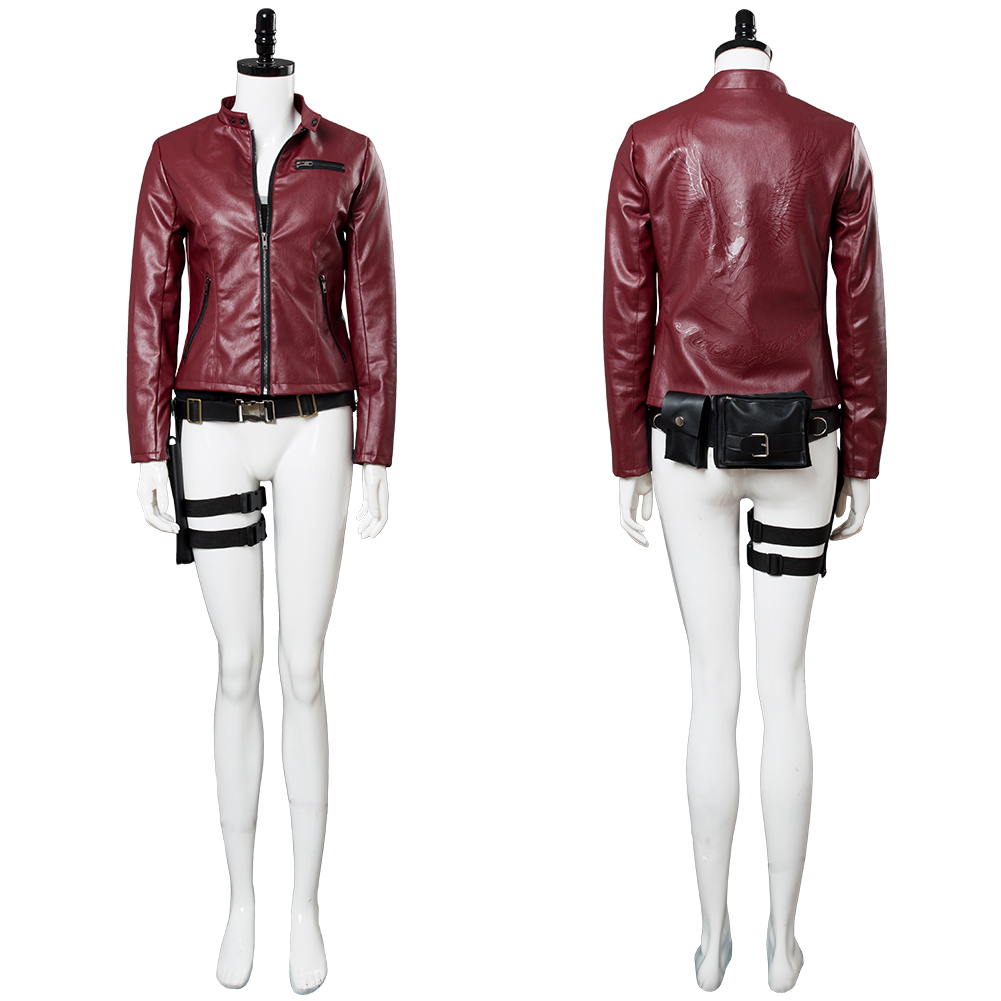 Kostium Claire Redfield: czerw – Women'S Red Accessories recenzja i cena