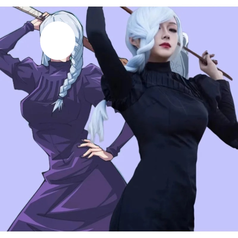 Anime Meimei Jujutsu przebrani – Women'S Accessories Clothing recenzja i cena