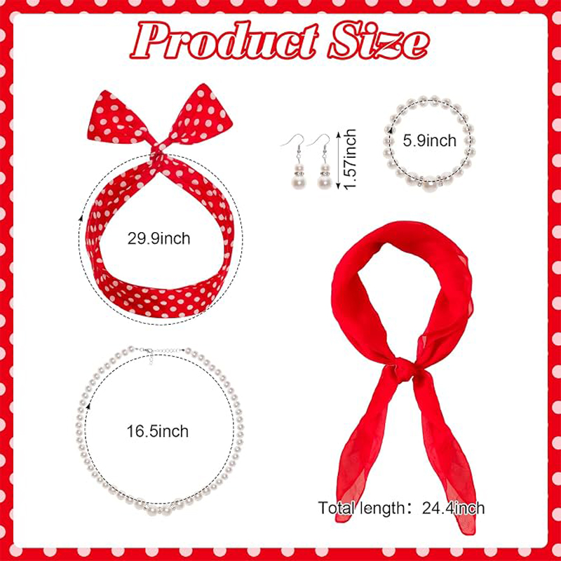7 sztuk – zestaw akcesoriów do – Women'S Accessories In The 1950S recenzja i cena