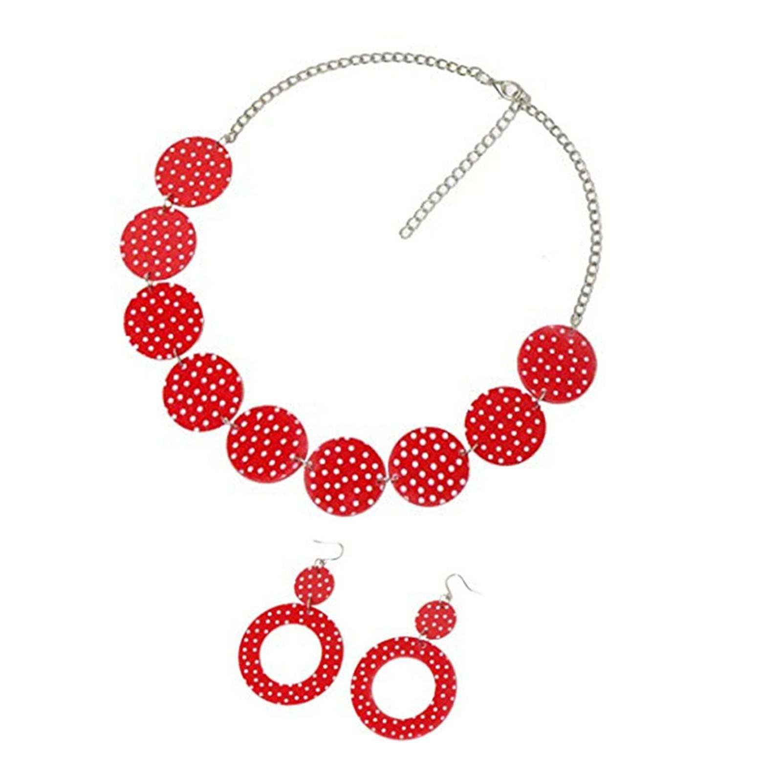 Zestaw kolczyków i naszyjnika  – Women'S Accessories In The 1950S recenzja i cena