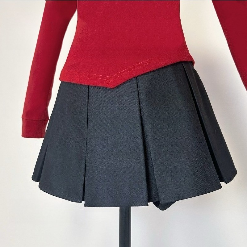 Kostium Cosplay Anime Tohsaka  – Women'S Red Accessories recenzja i cena
